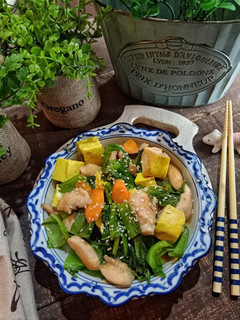 Foto resep Tumis tahu ayam sayur