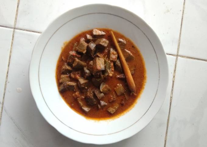 Cara Gampang Menyiapkan #2 Sambal goreng hati sapi, Lezat Sekali