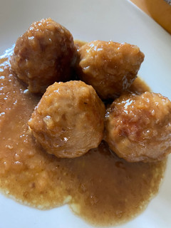 Una foto de Albóndigas con salsa