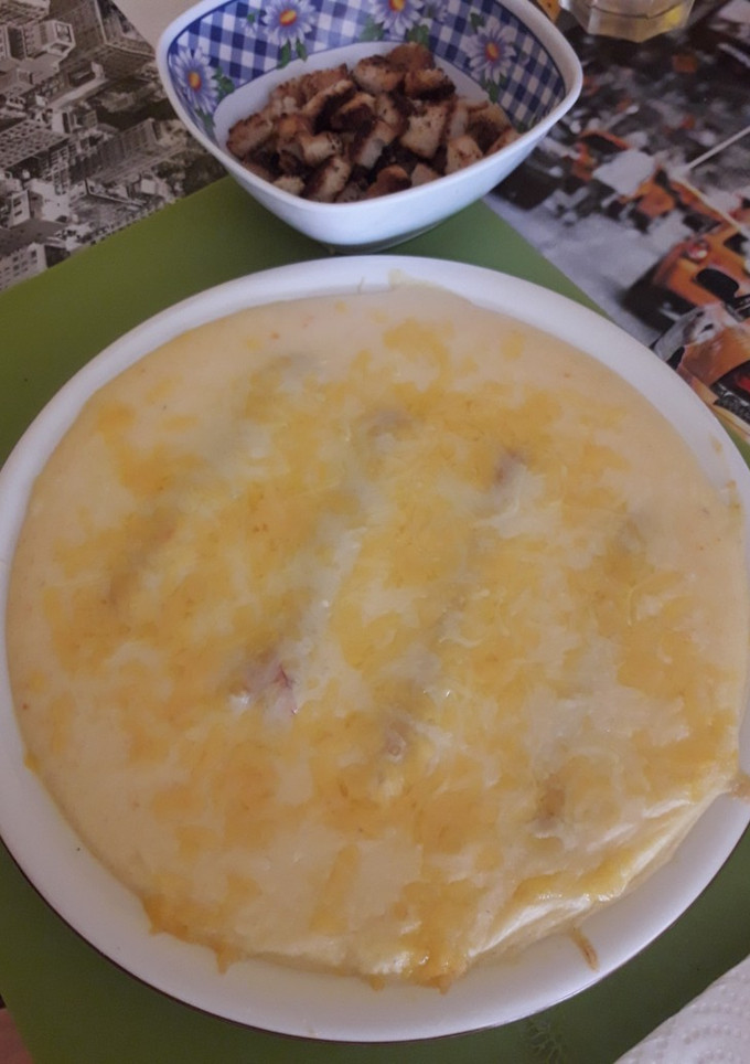 Una foto de Puré de patata al horno🥔🧀