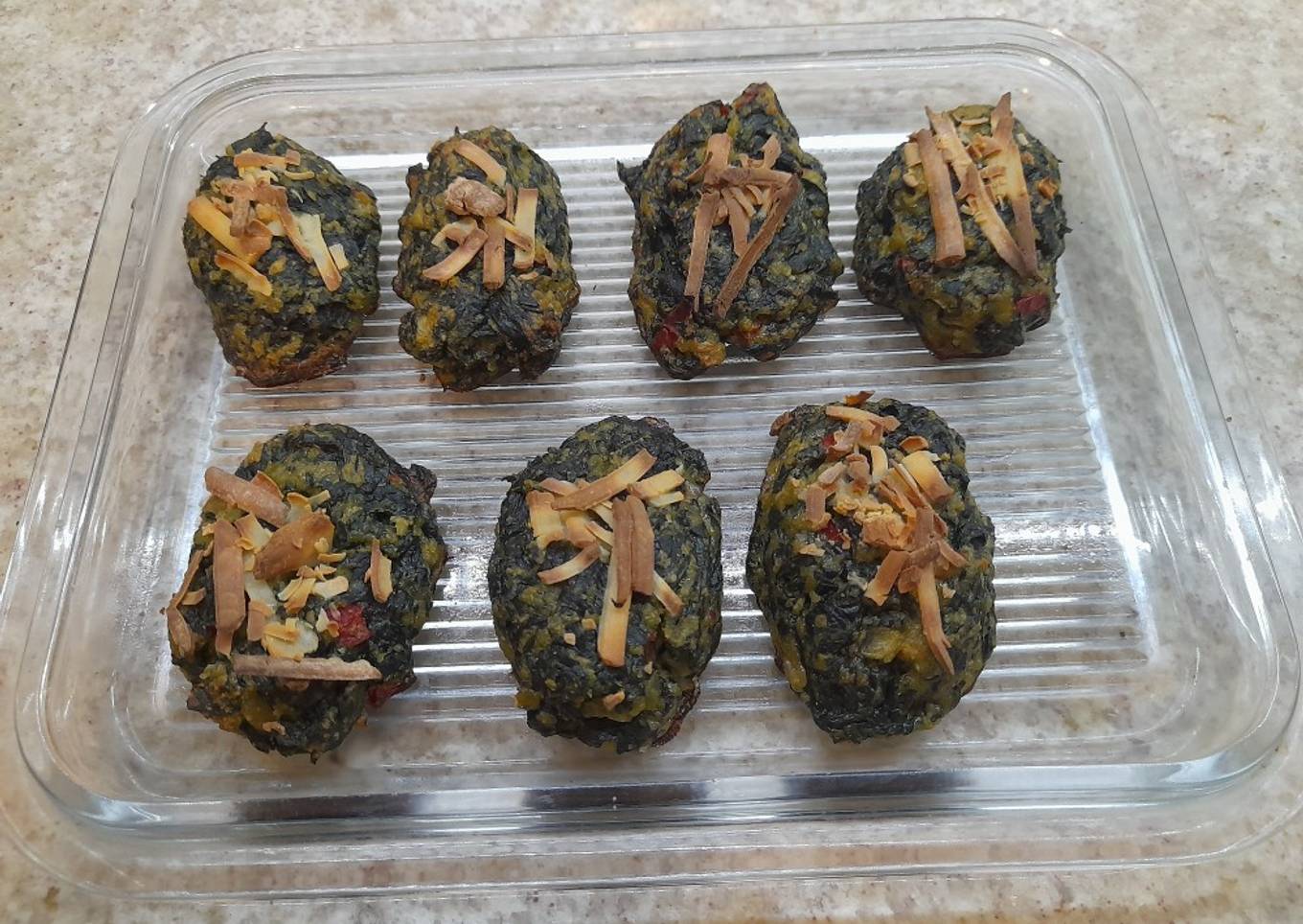 Croquetas sin gluten de espinaca light