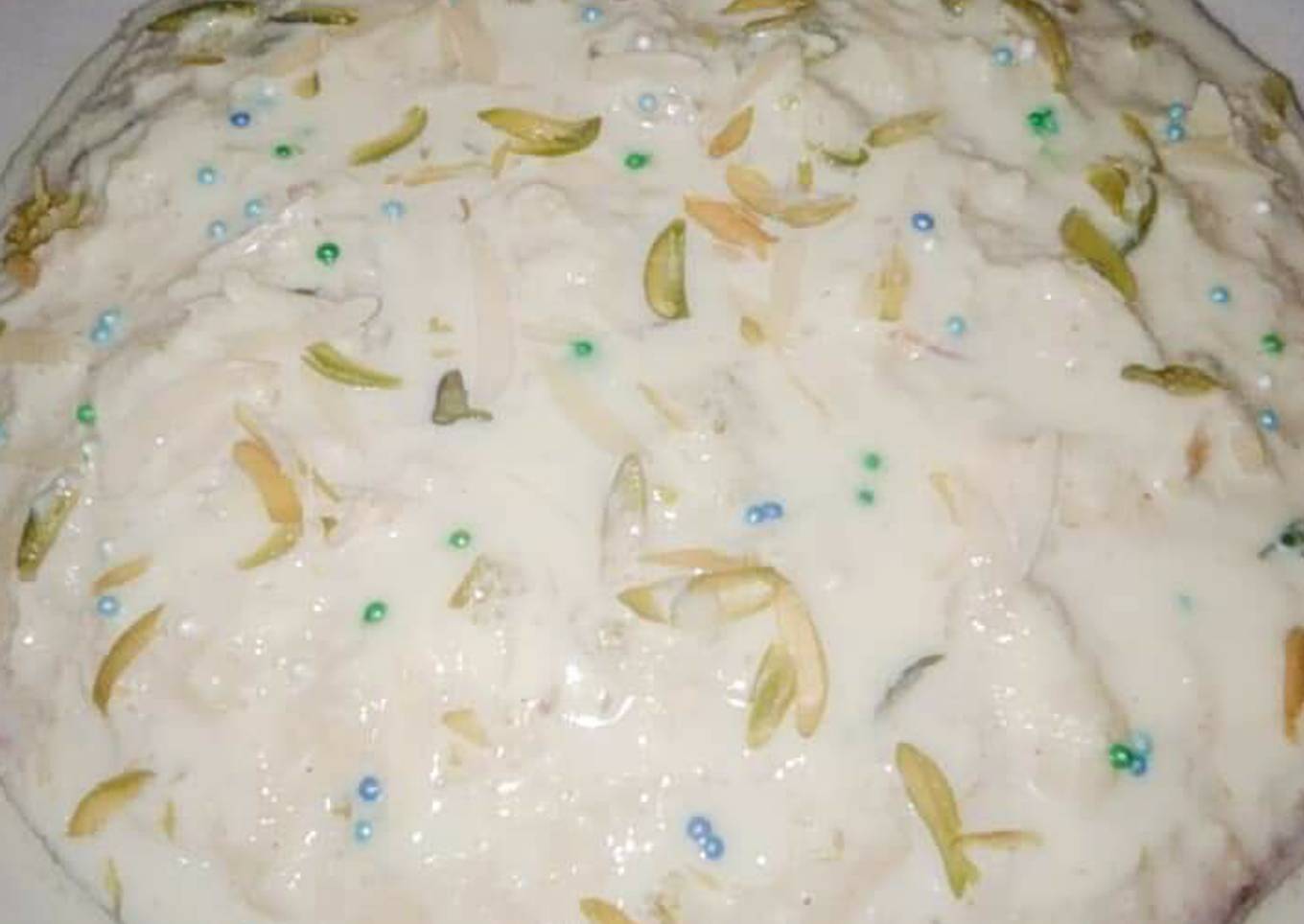Rabdi malai cake