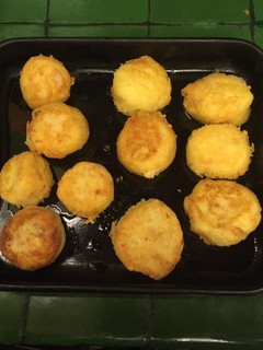 Una foto de Croquetas de papa y queso