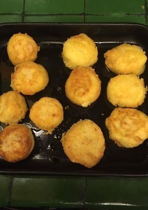 Una foto de Croquetas de papa y queso
