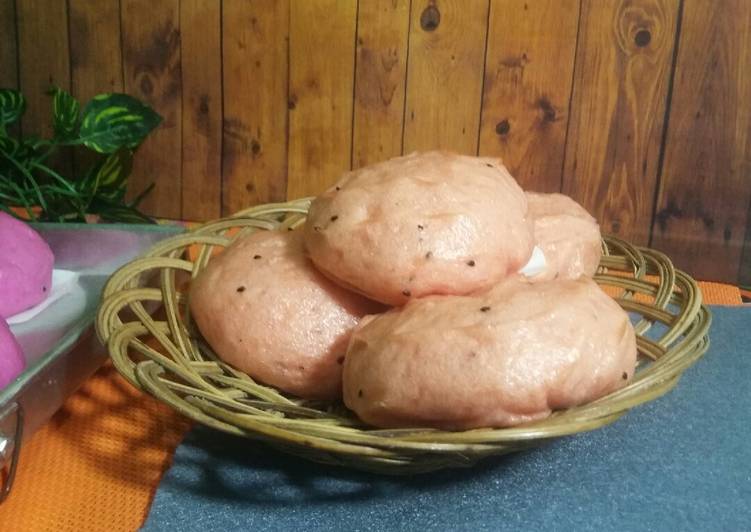 Resep Bakpao Buah Naga Anti Gagal