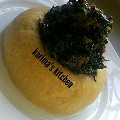 Eba_vegetables sauce A picture of Eba_vegetables sauce.