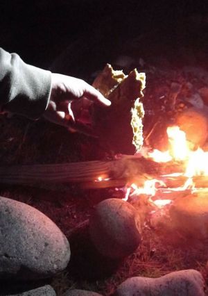 Una foto de Tortilla de Rescoldo