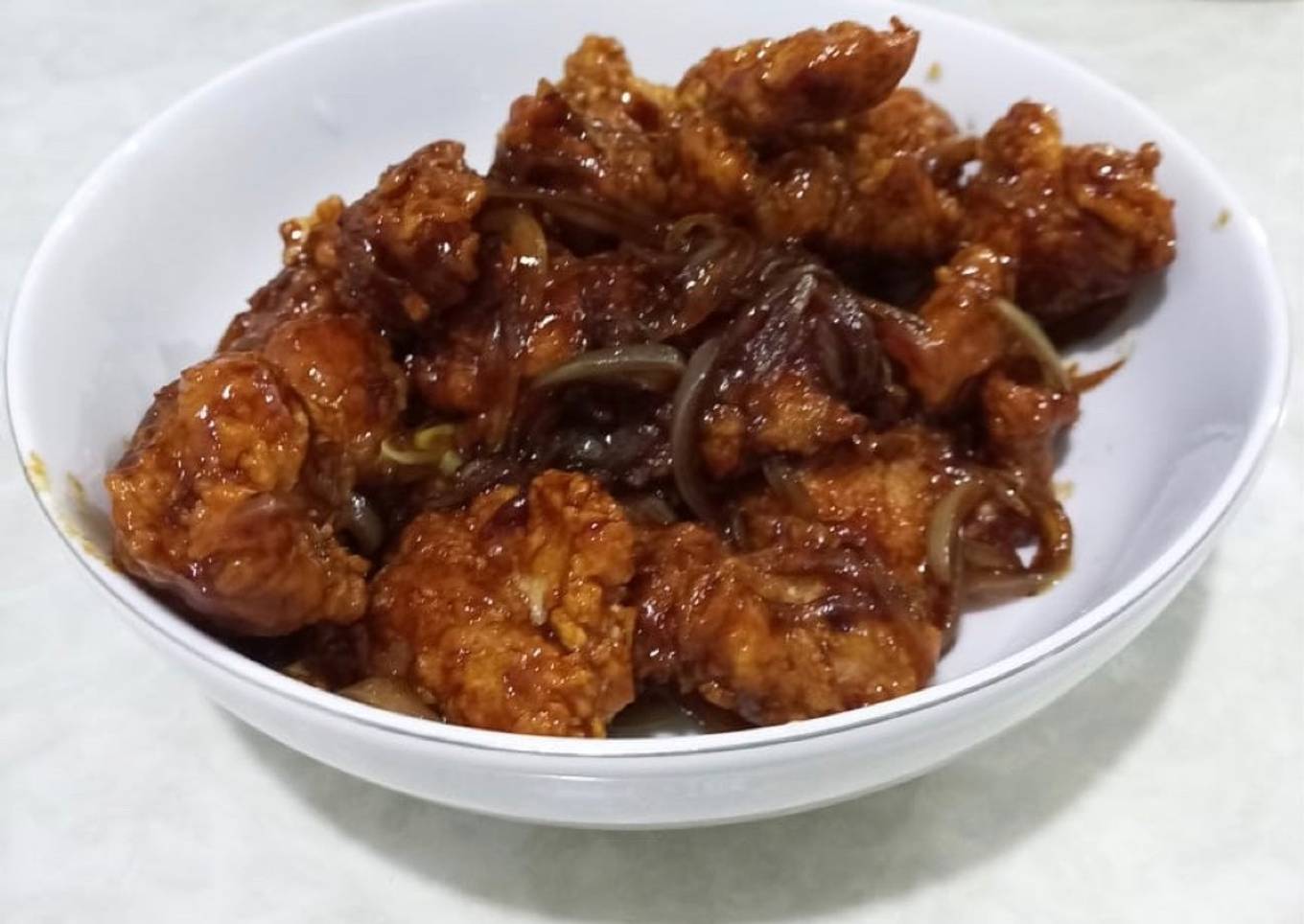 Ayam Goreng Saos Mentega