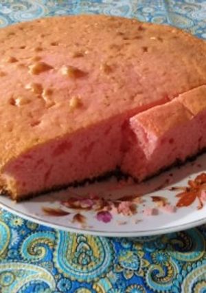 Una foto de Torta de gelatina
