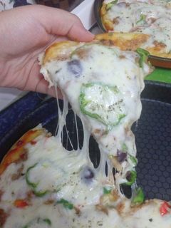 صورة لوصفة بيتزا التونه🍕🍕