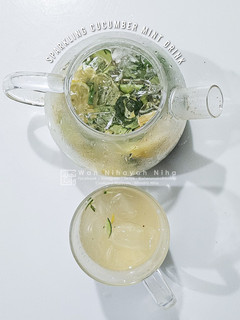 Gambar Sparkling Cucumber Mint Drink