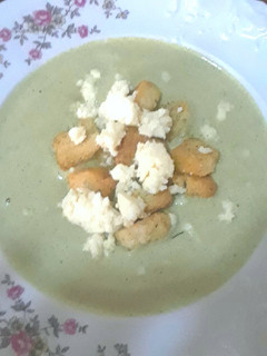 Una foto de Crema de Chile Poblano