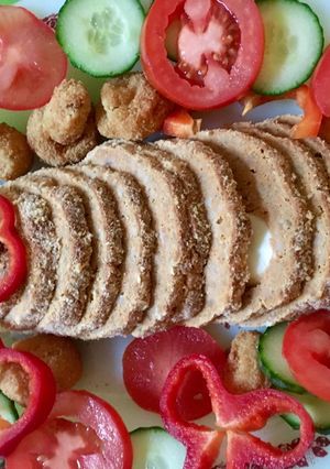 Tojással töltött rúdfasírt recept fotója