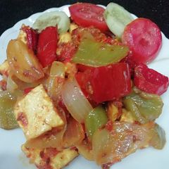 A picture of Chilli Paneer.