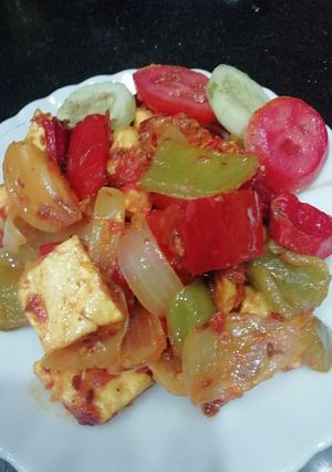 A picture of Chilli Paneer.