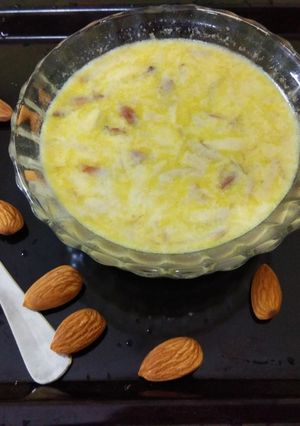 A picture of Besan Milk.