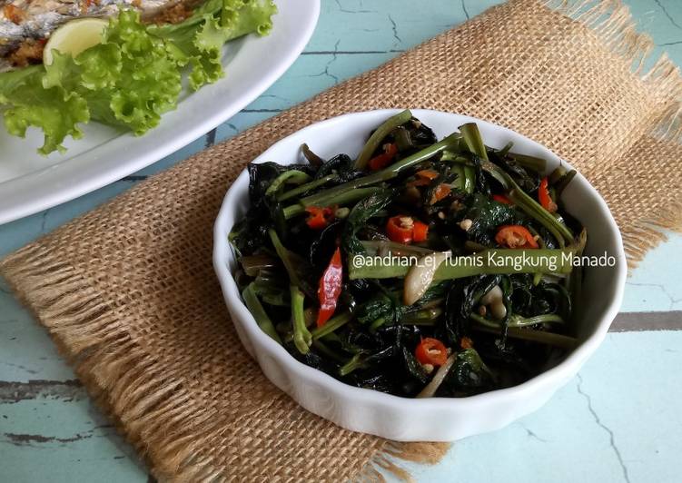 Resep Tumis Kangkung Manado yang Lezat Sekali