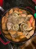 Apple Sage Bourbon Pork Chops