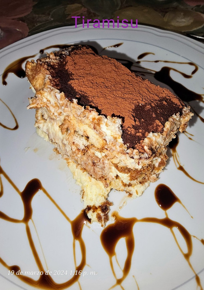 Una foto de Tiramisú