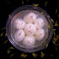 A picture of Rasgulla.