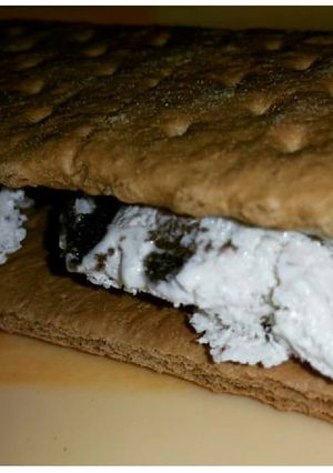 A picture of Easy Ice Cream Sandwich Dessert.