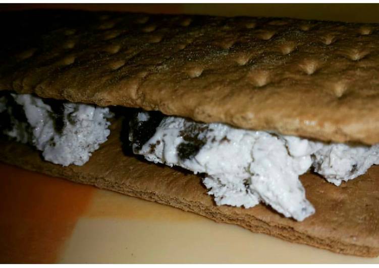 Easiest Way to Prepare Ultimate Easy Ice Cream Sandwich Dessert