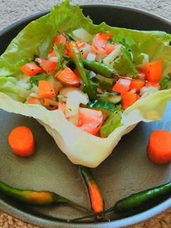 A picture of Every day healthy salad.
