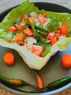 A picture of Every day healthy salad.