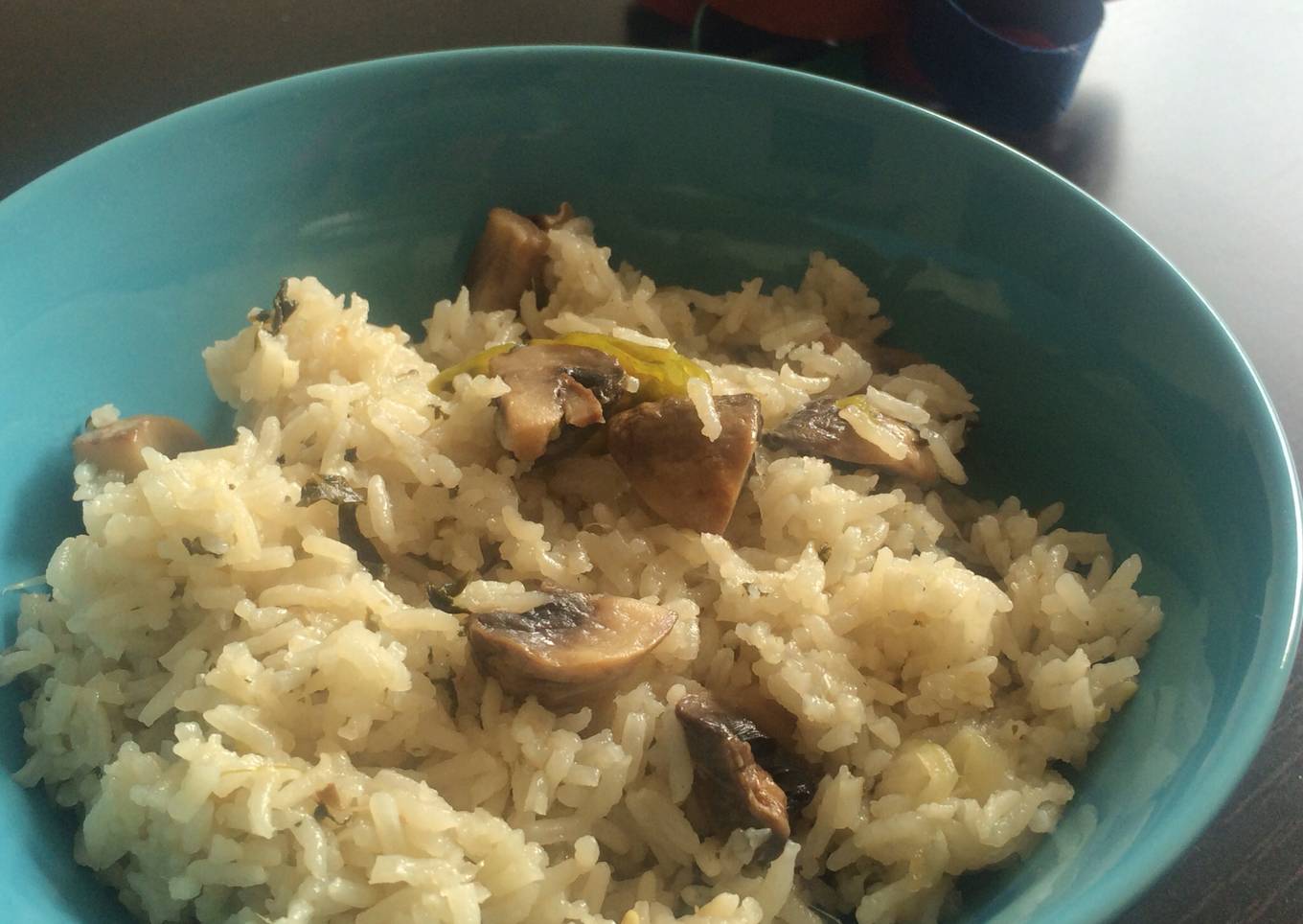 Mushroom Pulao