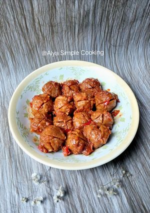 Foto resep Pentol Bumbu Pedas Manis Simple