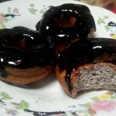 Donat ubi ungu empuk রেসিপির প্রধান ছবি