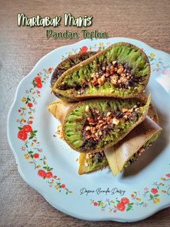 Foto resep Martabak Manis Pandan Teflon