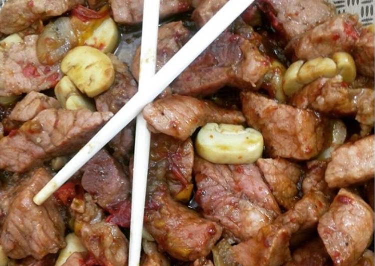 Carne suína oriental - Tudogosreceitas