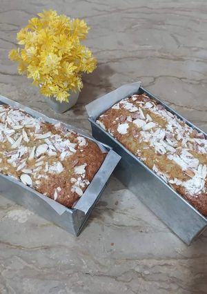 A picture of Almond Banana Bread ❤️.