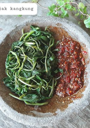 Foto resep Rujak Kangkung