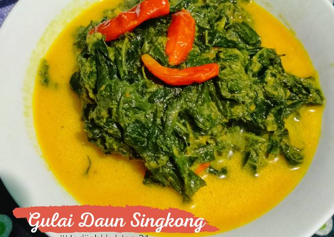 Resep Gulai Daun Singkong yang Bisa Manjain Lidah