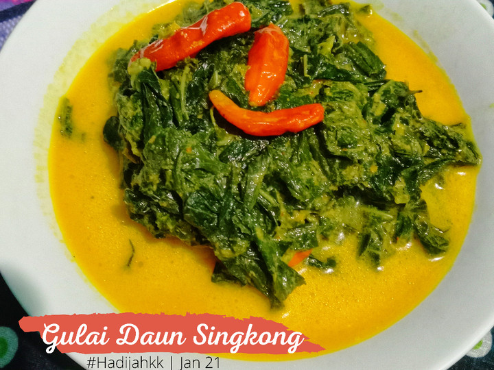 Resep Gulai Daun Singkong yang Bisa Manjain Lidah