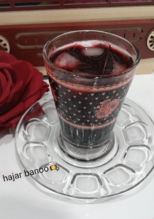 عکسی از دستور شربت شاه توت