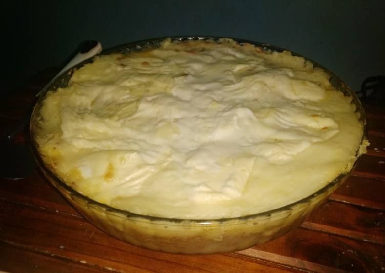 Pastel de papa con mucho queso! 🤤