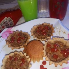Meat tart A picture of Meat tart.
