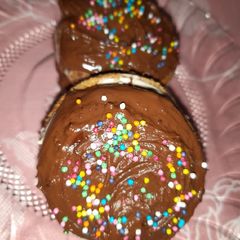 Chocolate bouncy dessert A picture of Chocolate bouncy dessert.