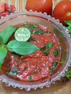 Foto resep (1.5) Sambel Bawang Kemangi
