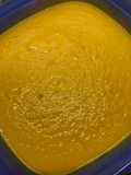 Sopa crema de calabaza zanahoria y apio