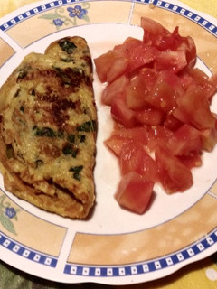 Una foto de Omelette de Queso y Aceitunas 😻