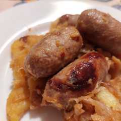 Salsicce, verze e patate-レシピのメイン写真