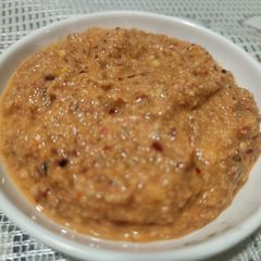 A picture of Falahari Peanut Chutney.