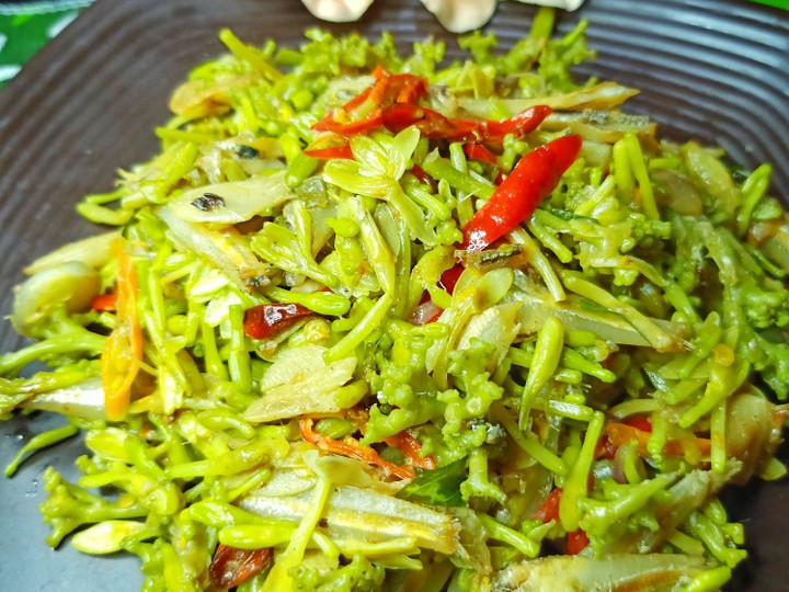 Resep Tumis Bunga Pepaya Teri (ga pake pait) Anti Gagal