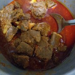 Mutton korma A picture of Mutton korma.