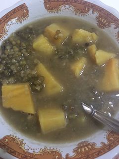 Foto resep Kolak isian pisang kacang ijo