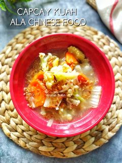 Foto resep Capcay Kuah ala Chinese Food